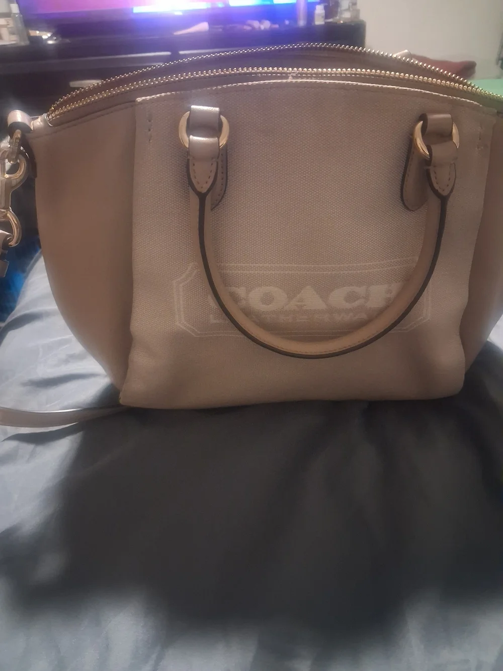 Coach signature satchel